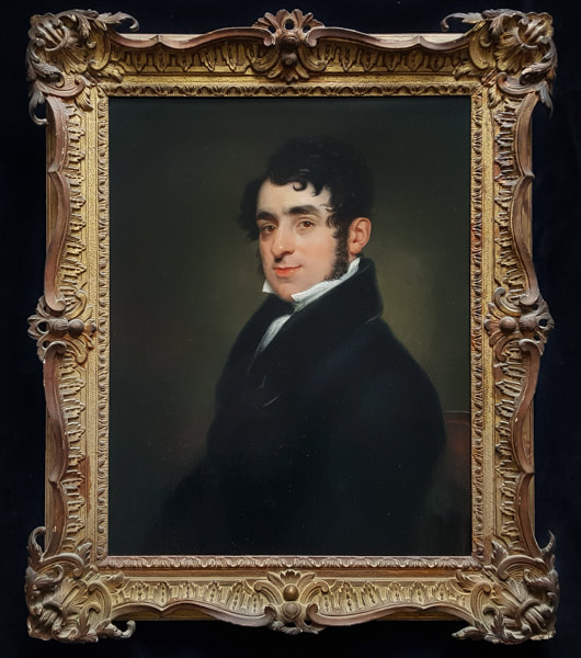 Edward Hodges ca. 1815  by an artist of the English School   ***PORTRAIT AVAILABLE FOR PURCHASE*** CLICK TO CONTACT GALLERY***   TITAN FINE ART  LONDON UK   £3450 